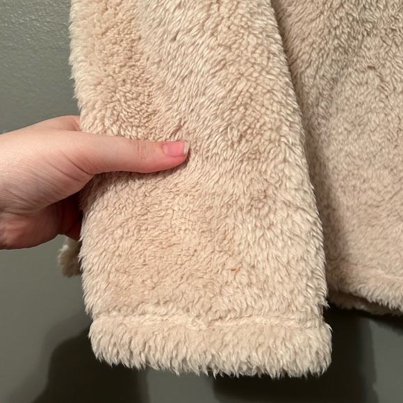 NWT 32 Degrees Heat XL Cream Coconut Ivory Teddy Bear Mock Neck Pullover Sweater - Picture 3 of 10